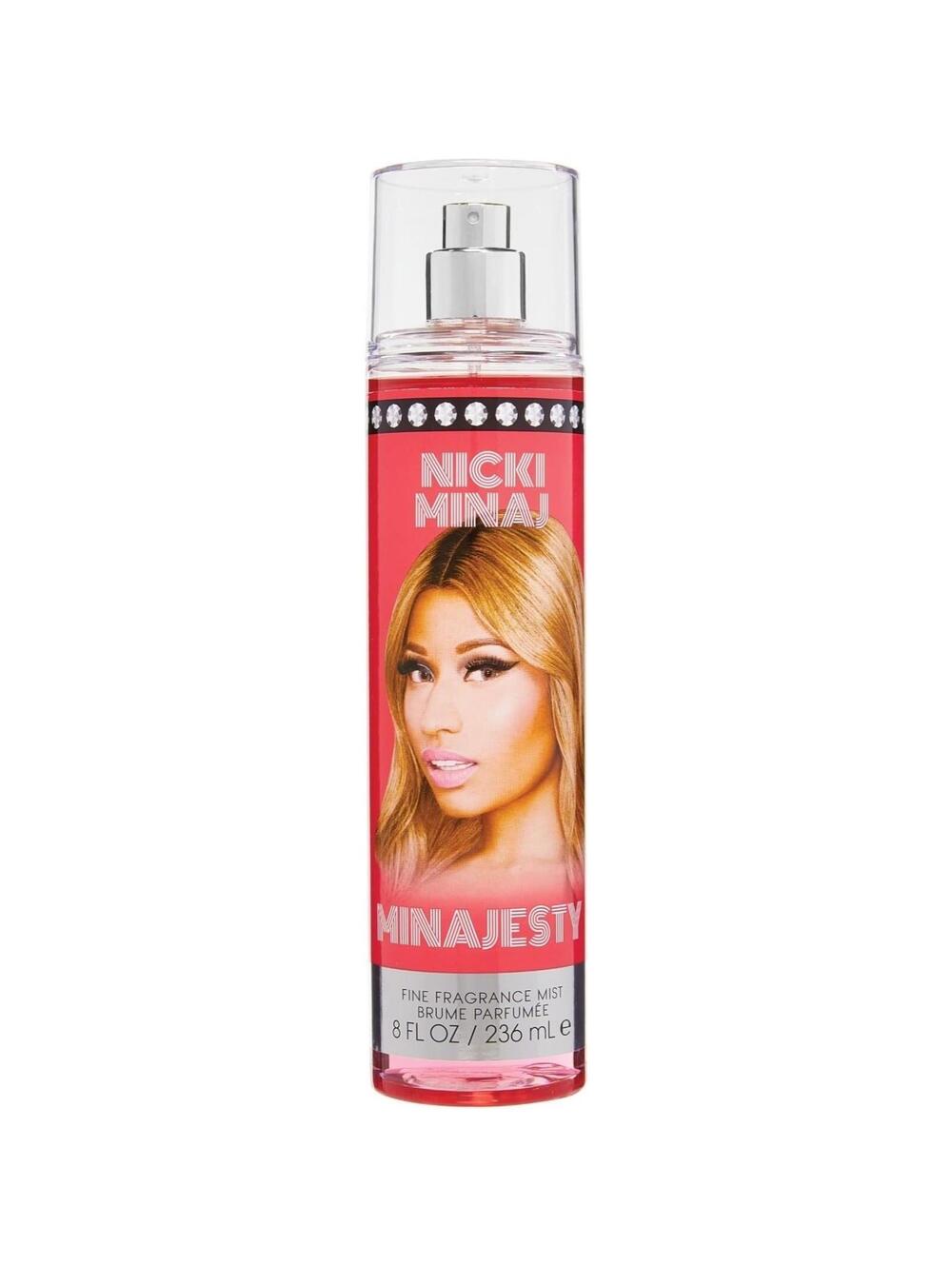 Nicki Minaj Minajesty Perfume Fragrance Mist Spray Bottle 8 FL OZ Pink Brand New
